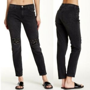 Current Elliott The Fling distressed jeans ripped